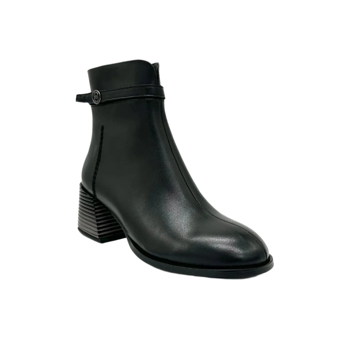 12C26-74 Block heeled Ankle Boots