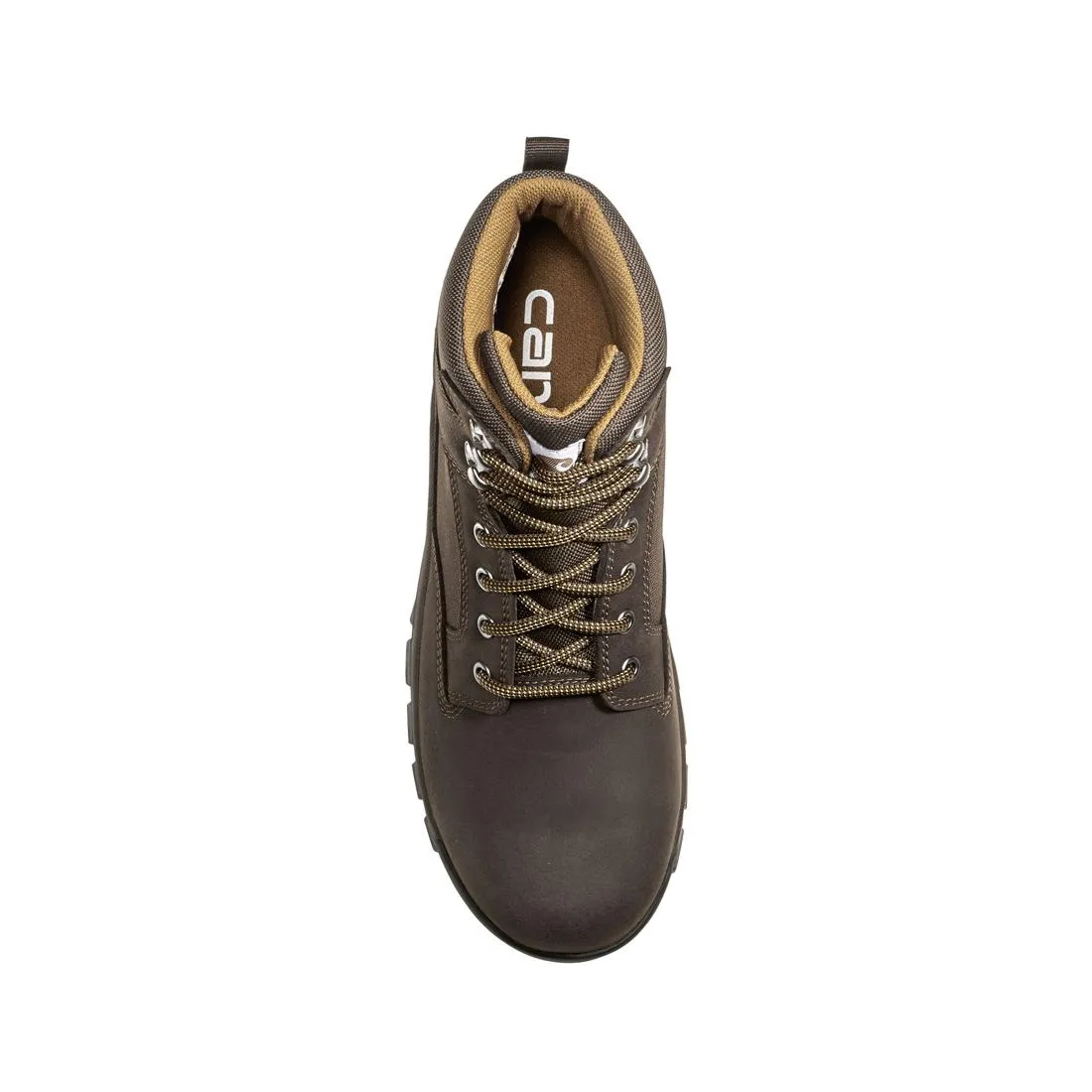 6" Rugged Flex Waterproof Steel Toe Work Boot Dark Brown