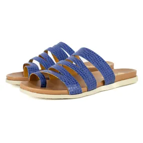 Abuye : Ladies Leather Sandal in Turbine Coco Lux