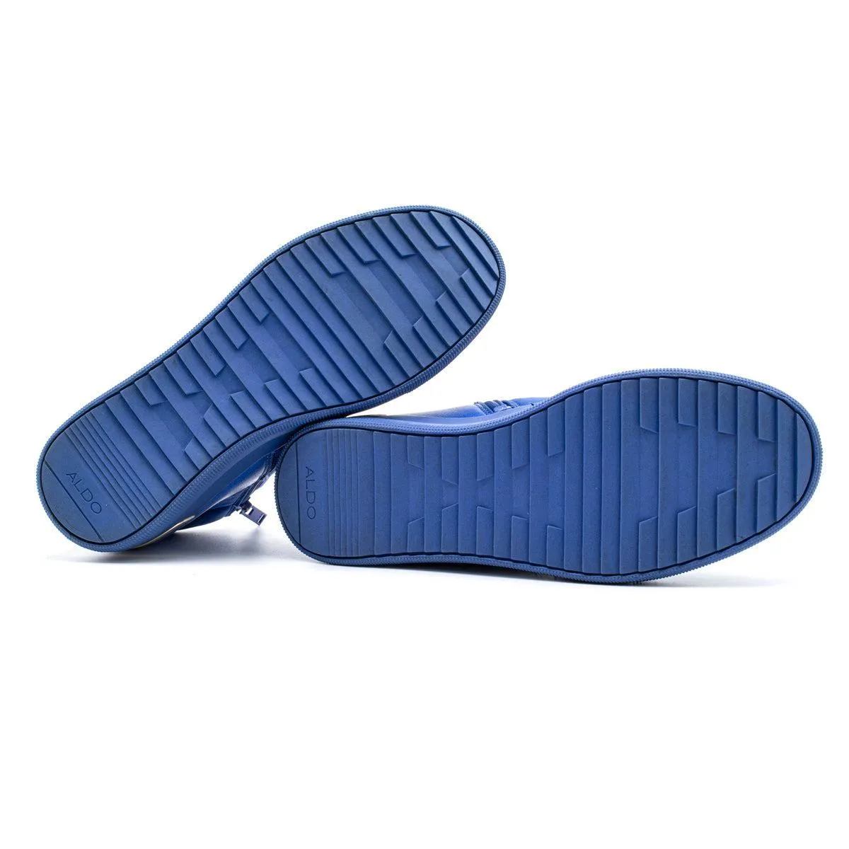 Aldo Boicia High-Top Sneakers Leather Blue Colour For Women