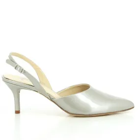 Amalfi Pietro Beige Slingback Heels