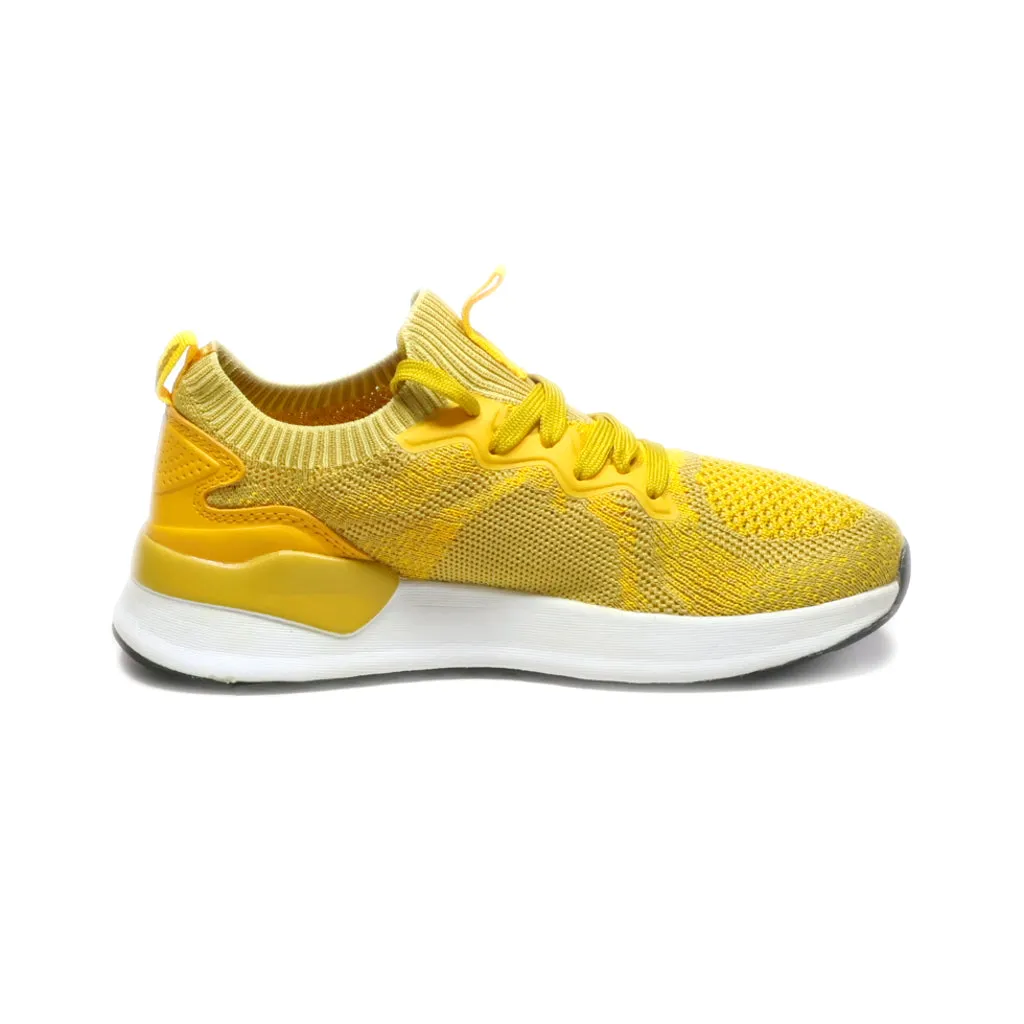 Bench. Sneakers Fabric Yellow Colour For Kids