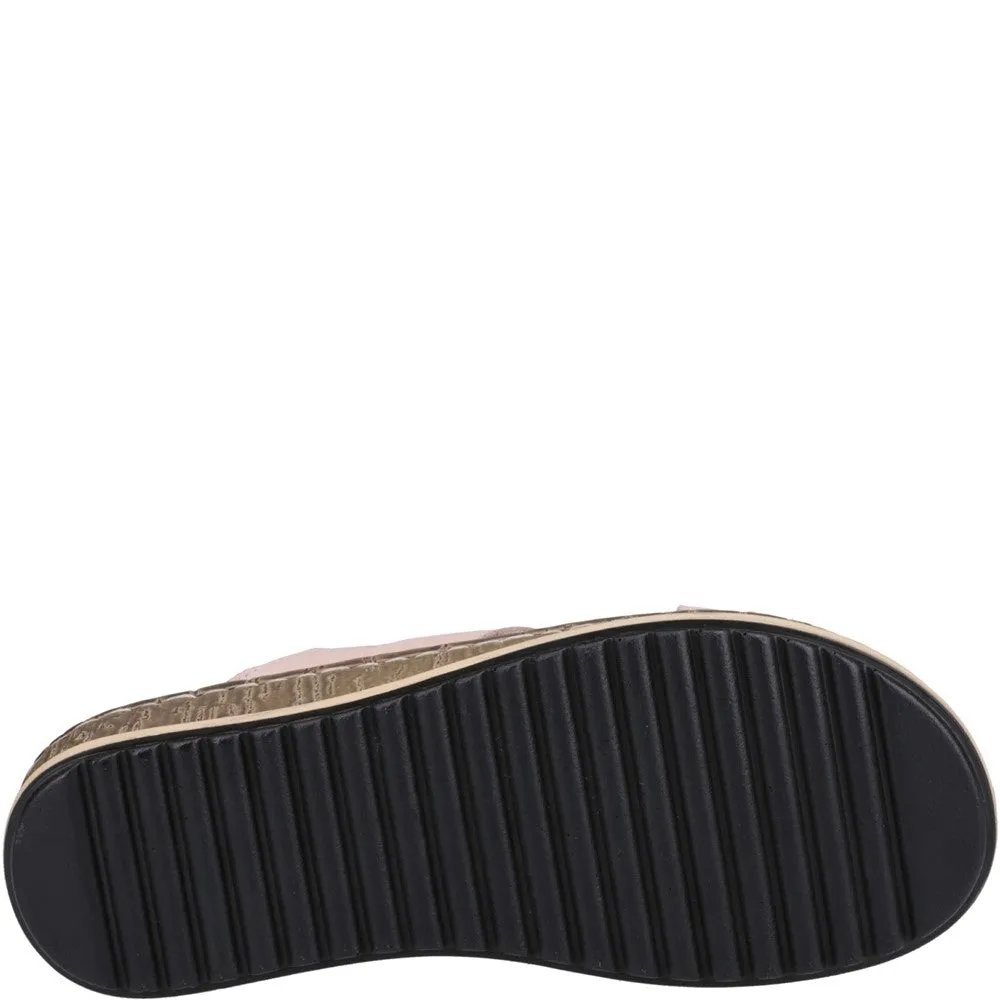 Blush Elena Crossover Wedges