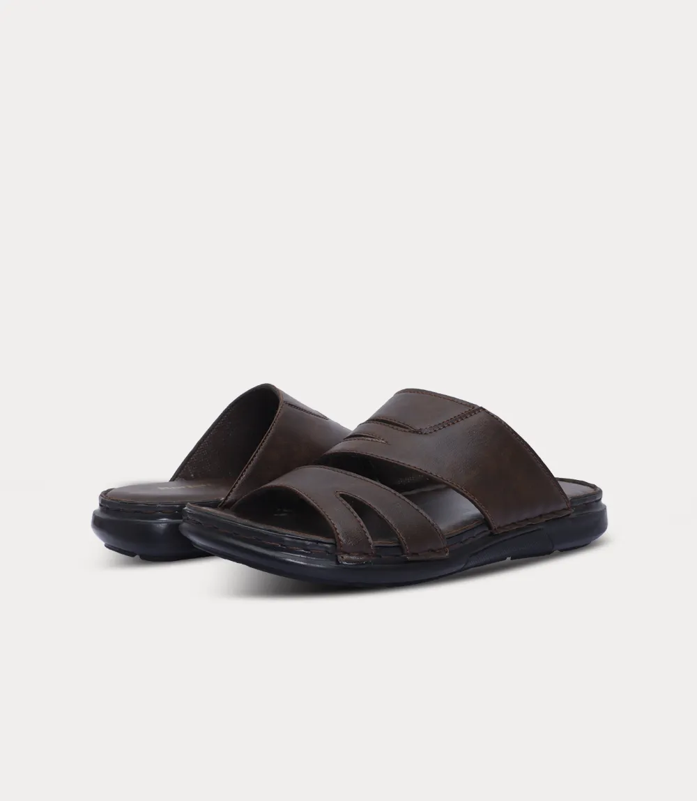 BM6875-ESPRESSO-Men Slipper