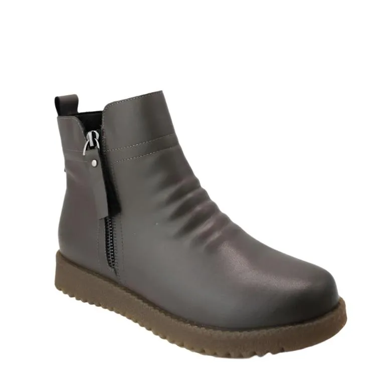 BONAVI 32R8-8 Warm Flex Ankle Boots