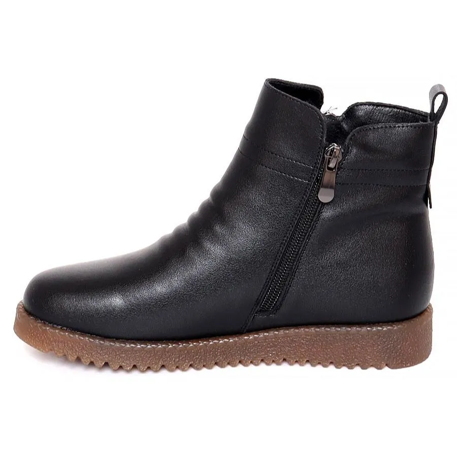 BONAVI 32R8-8 Warm Flex Ankle Boots