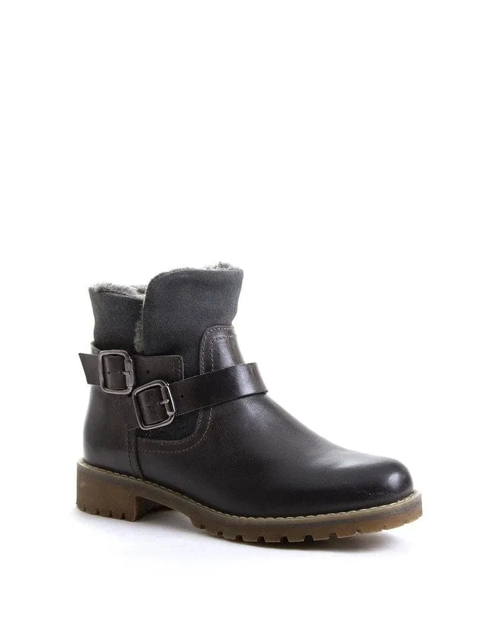 Bulle Women's Catser Zip Winter Boots- Grey