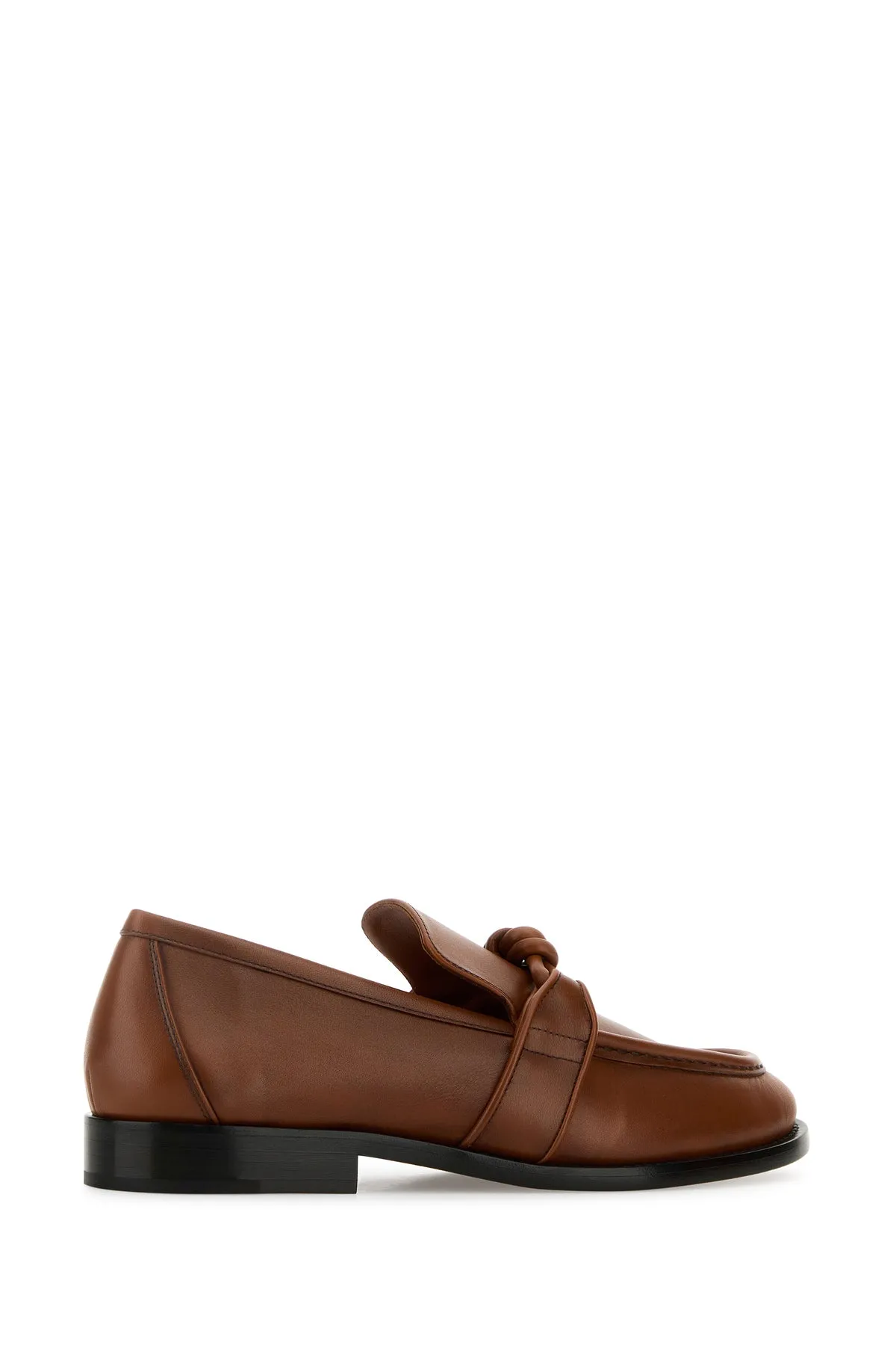 Caramel leather Astaire loafers
