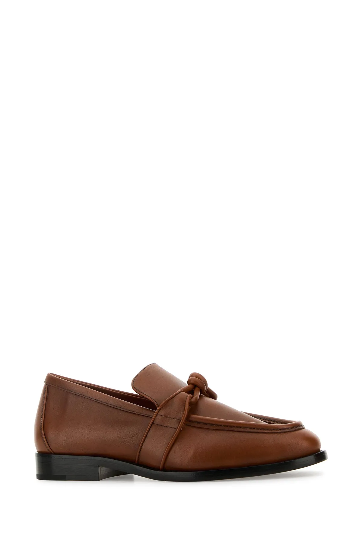 Caramel leather Astaire loafers