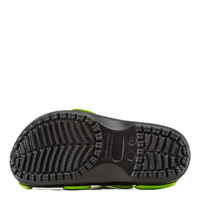 Cloxie Kids Lightweight Sandal Green/Black