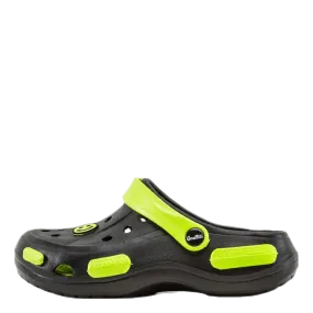 Cloxie Kids Lightweight Sandal Green/Black