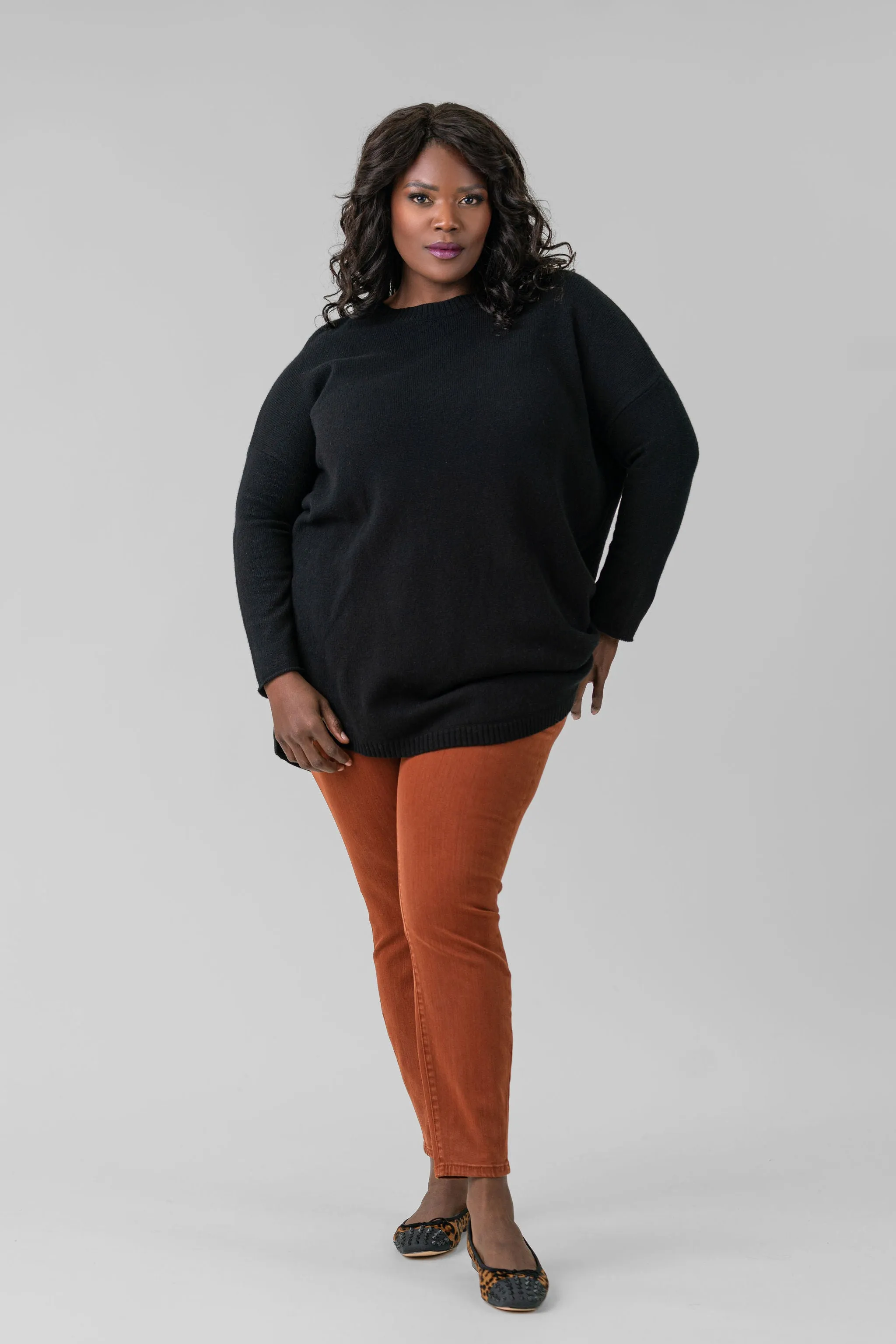COCOON WOOL BLEND SWEATER