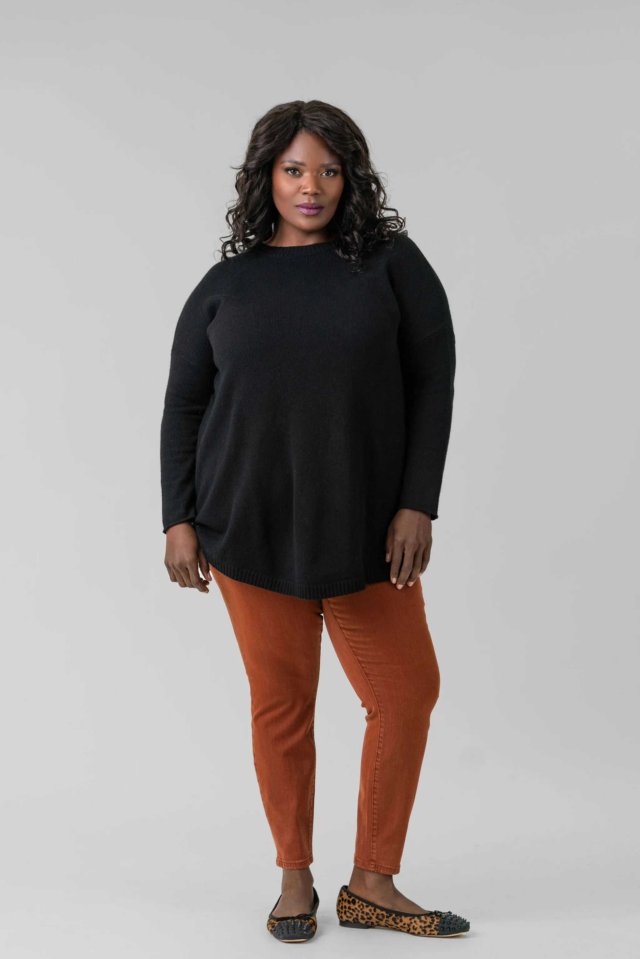 COCOON WOOL BLEND SWEATER
