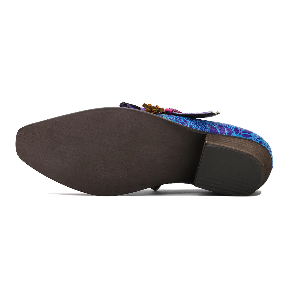 Colorful Women's Leather Shoes