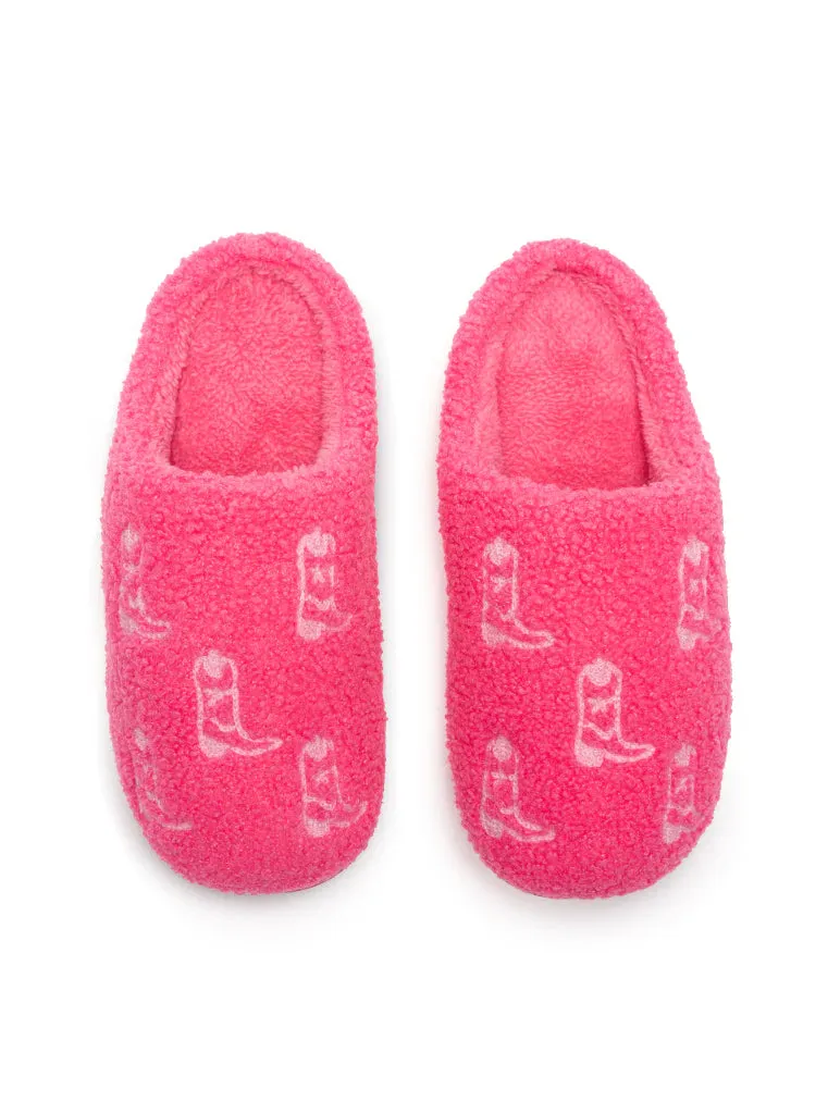 Cowgirl Boots Slippers