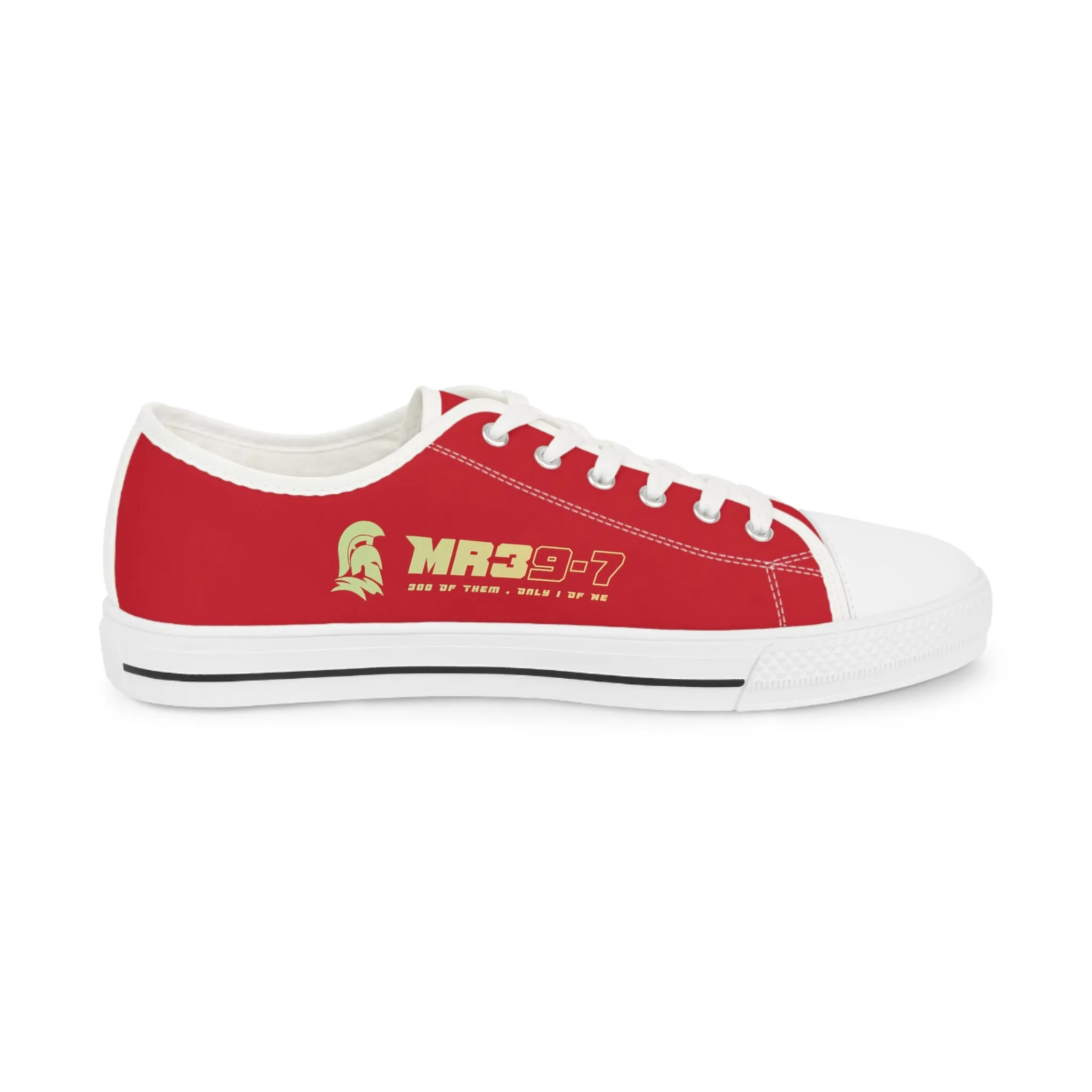 Dark Red MR39S Men's Low Top Sneakers