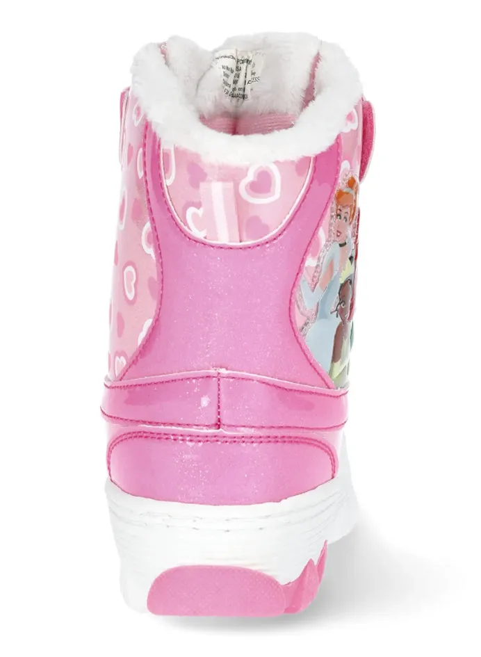 Disney Toddler Girls Princesses Snow Boots