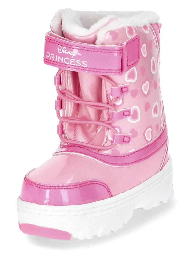 Disney Toddler Girls Princesses Snow Boots