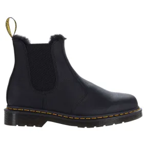 Dr. Martens 2976 Fur-Lined Ambassador Leather Unisex Chelsea Boots
