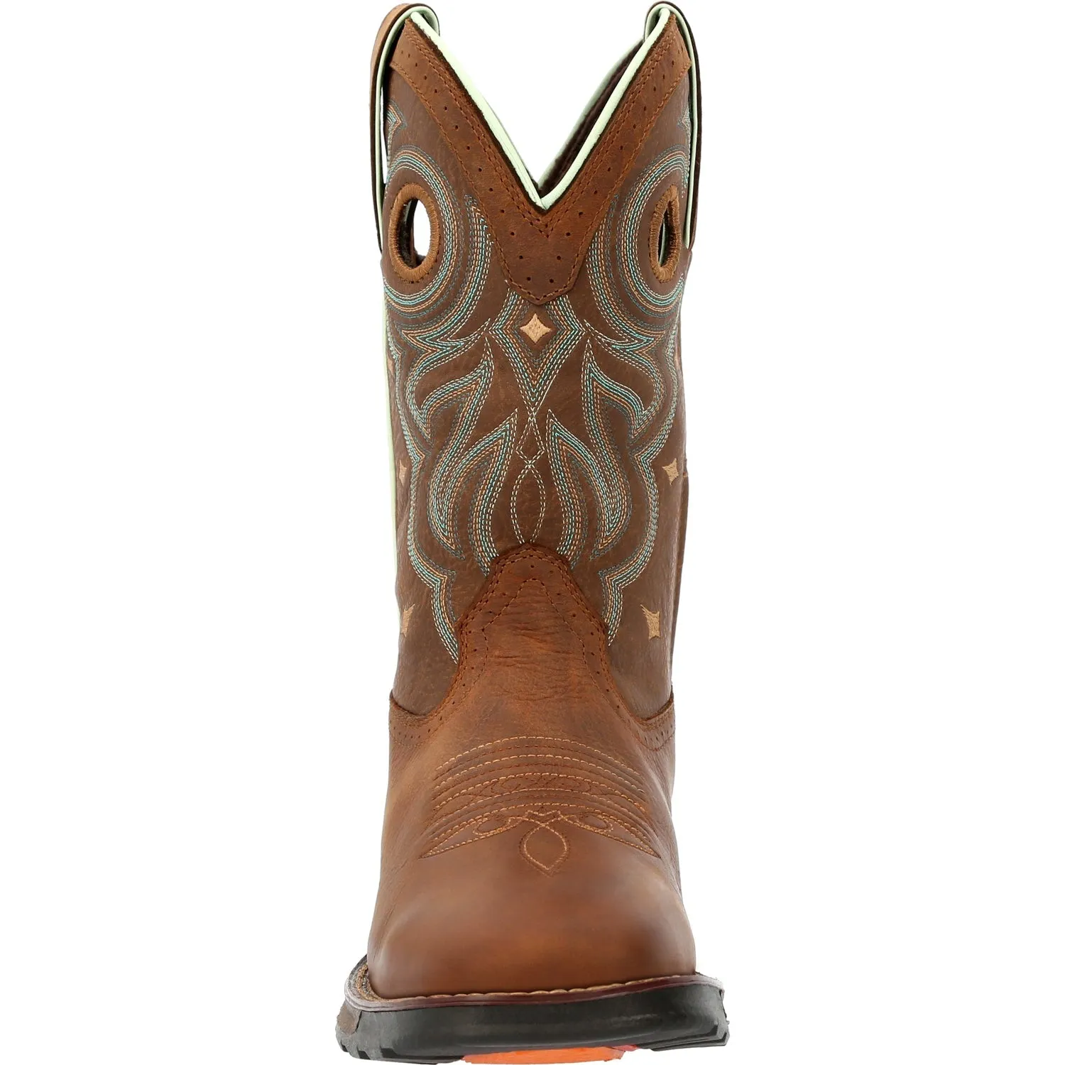 Durango Womens Maverick WP Rugged Tan Leather Work Boots
