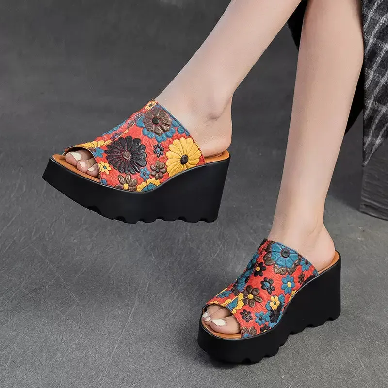 Elegant Wedge Heels