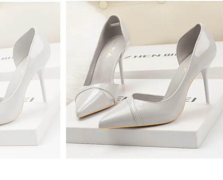 Fashionable and minimalist high heels
