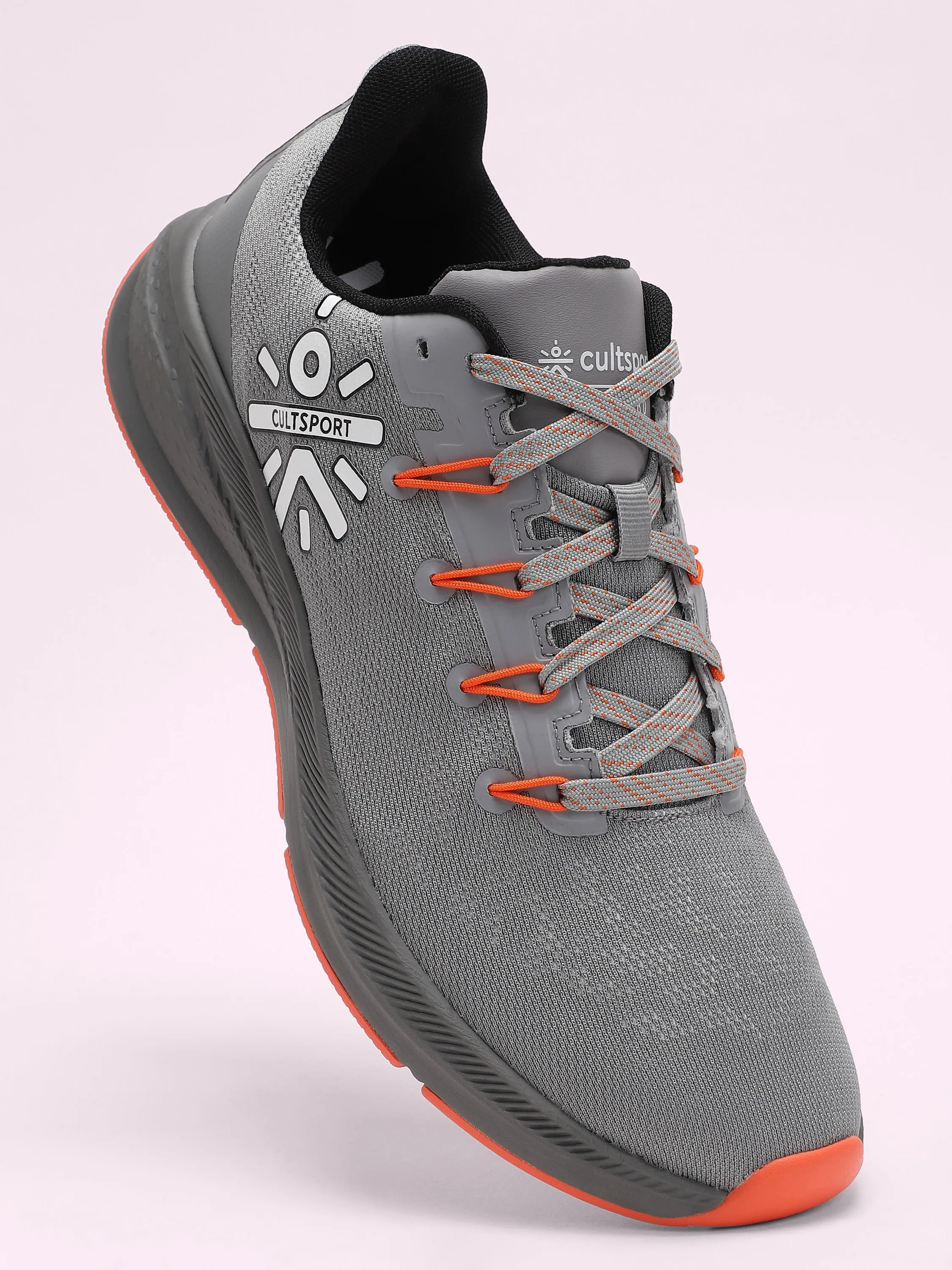 Firebird Men Running Shoes - Grey/Orange