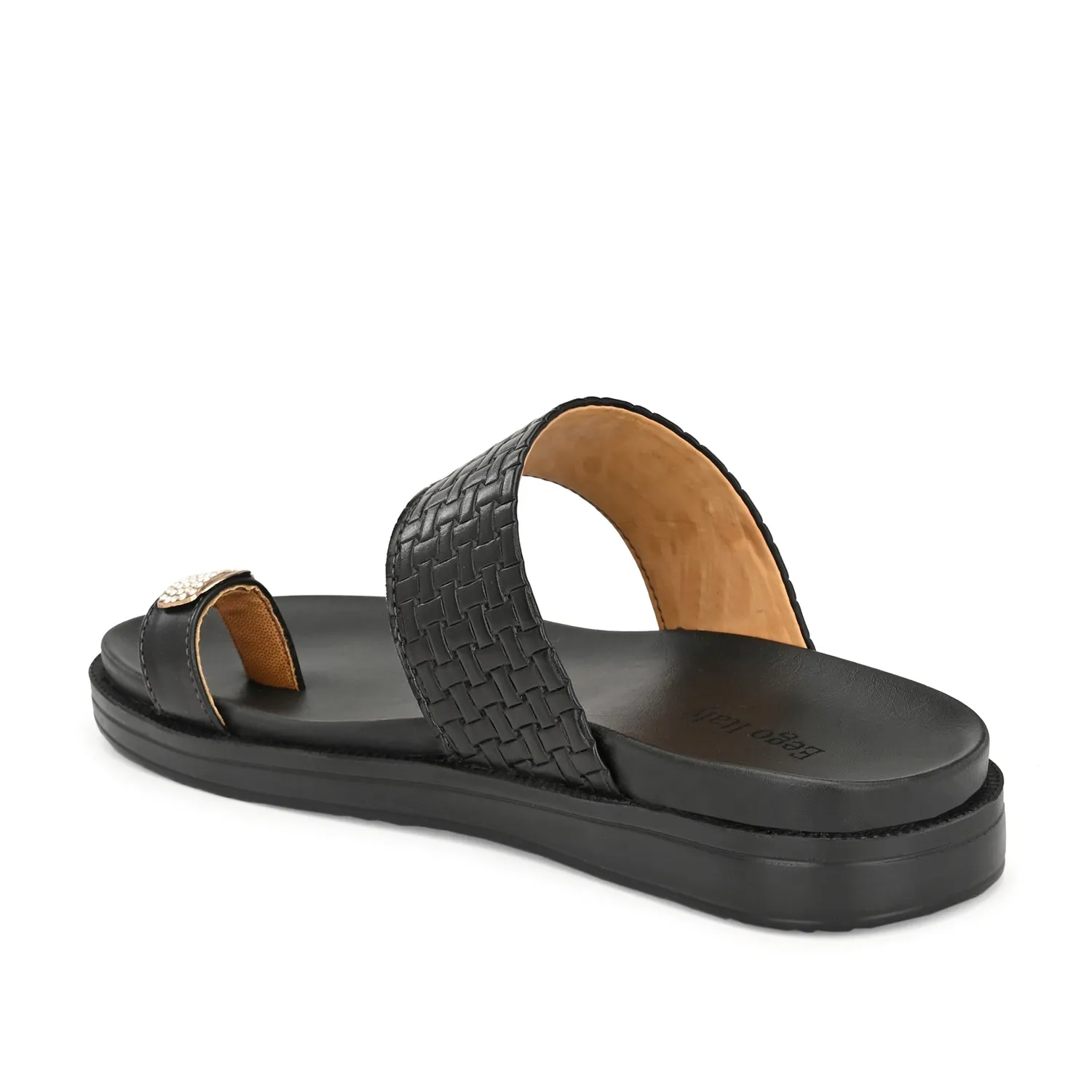 Glam Light Weight Padded Ethnic / Casual / Party Slippers