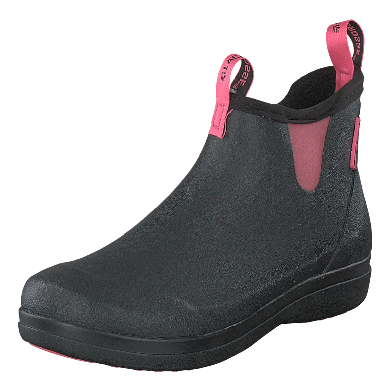 Hampton II - Women's 6'' Black/Camellia Rose