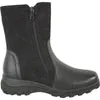 KOZI Waterproof Women Boot HF3593 Ankle Winter Fur Casual Boot BLACK