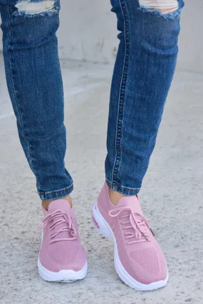 Lace-up Round Toe Athletic Shoes