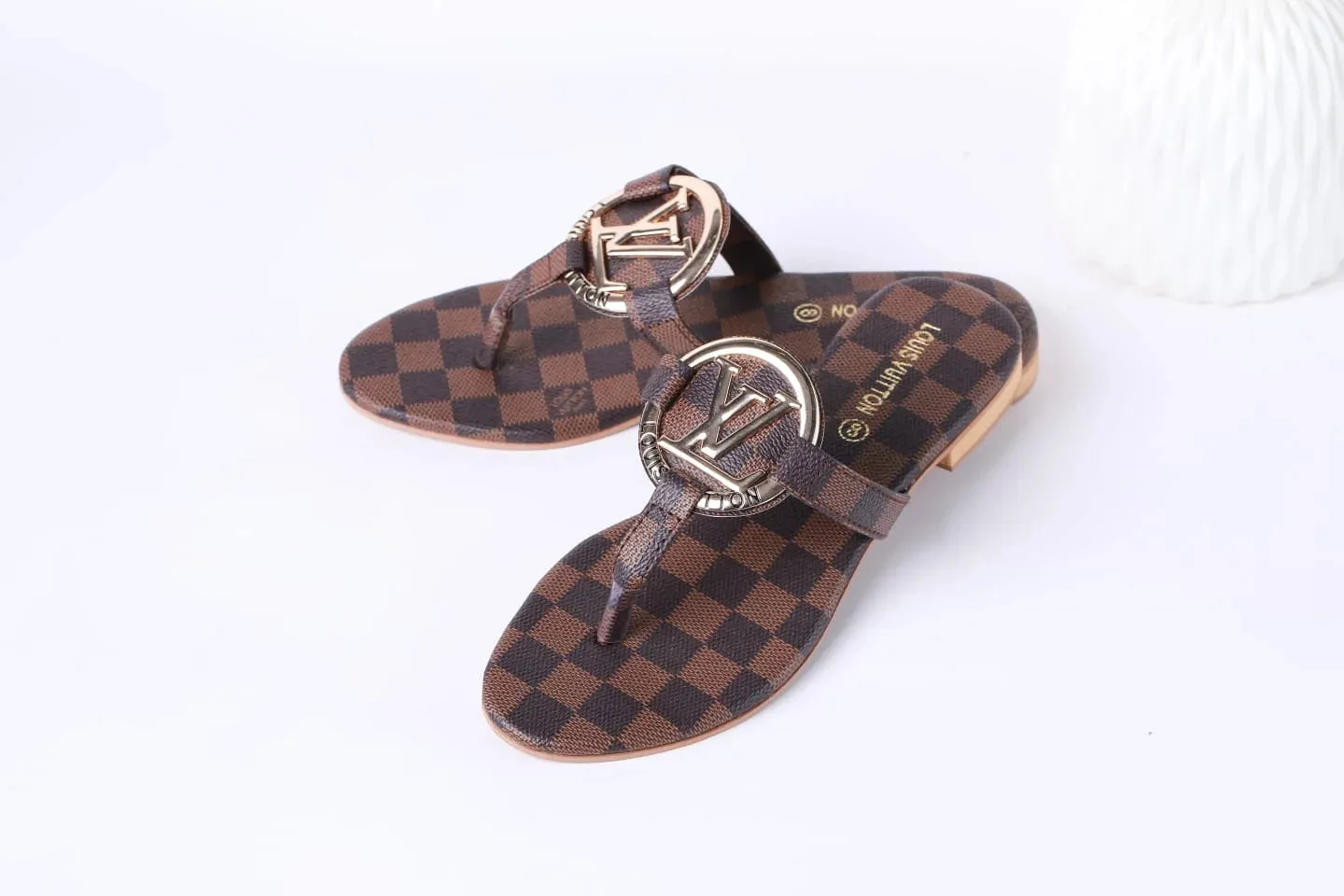 LV MONOGRAM CASUAL FLATS
