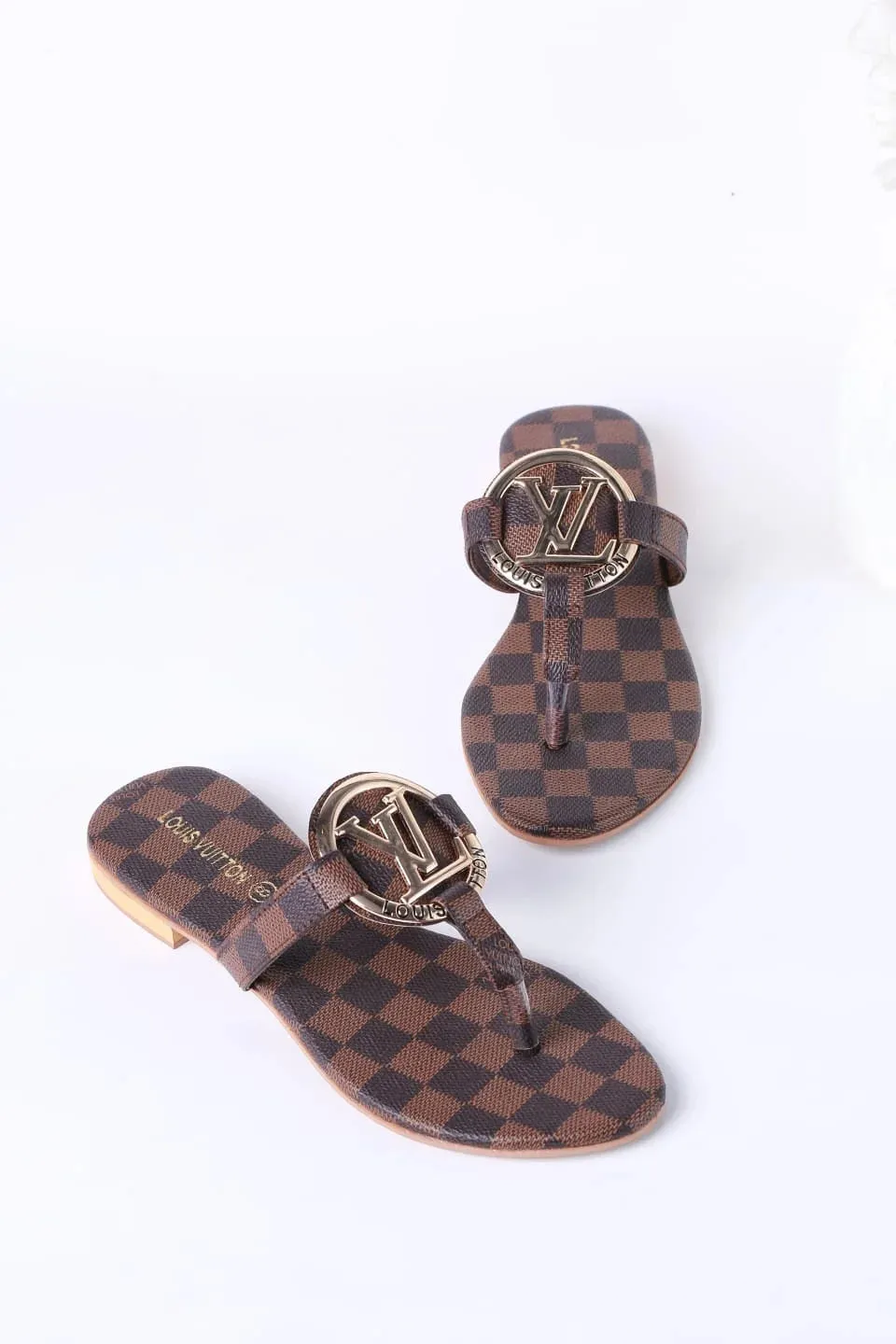 LV MONOGRAM CASUAL FLATS