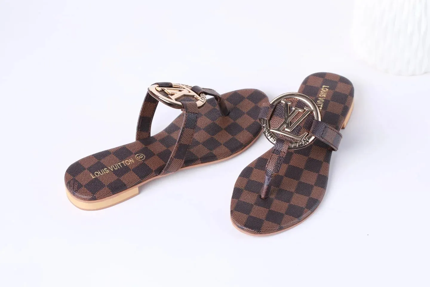 LV MONOGRAM CASUAL FLATS