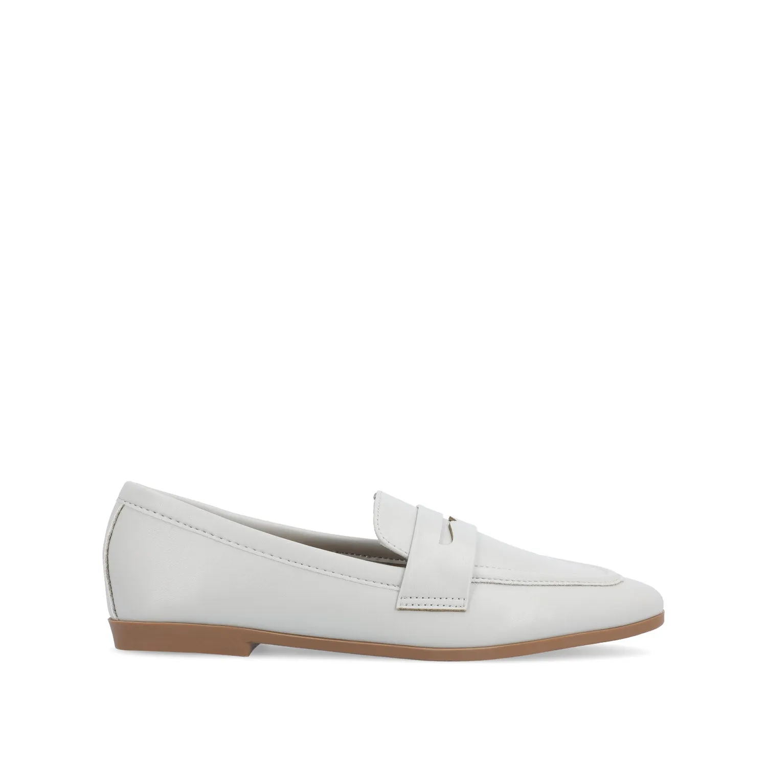 MYEESHA PENNY LOAFER FLAT IN FAUX LEATHER