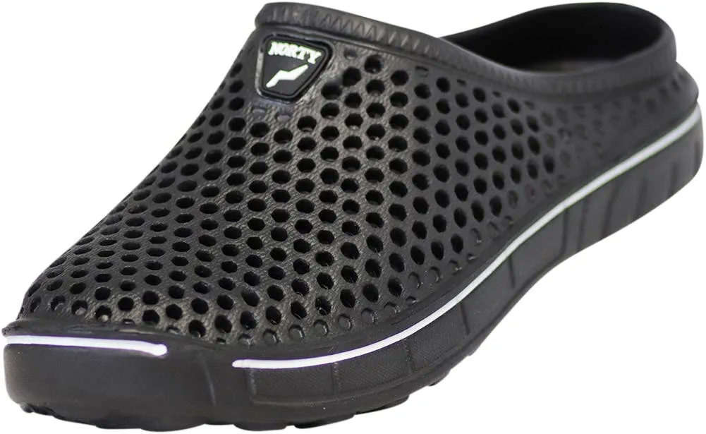 Norty MENS 8-13 LIGHTWEIGHT CLOG BLACK