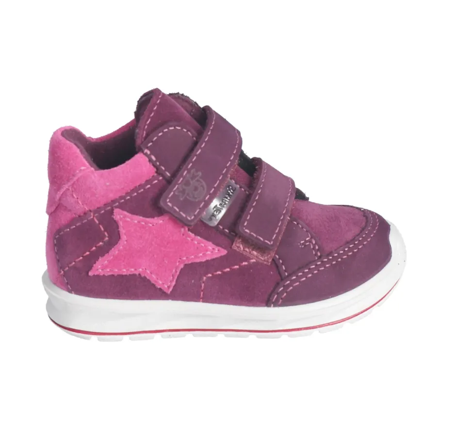 Ricosta Boots | Kimi Waterproof Velcro Boot | Merlot