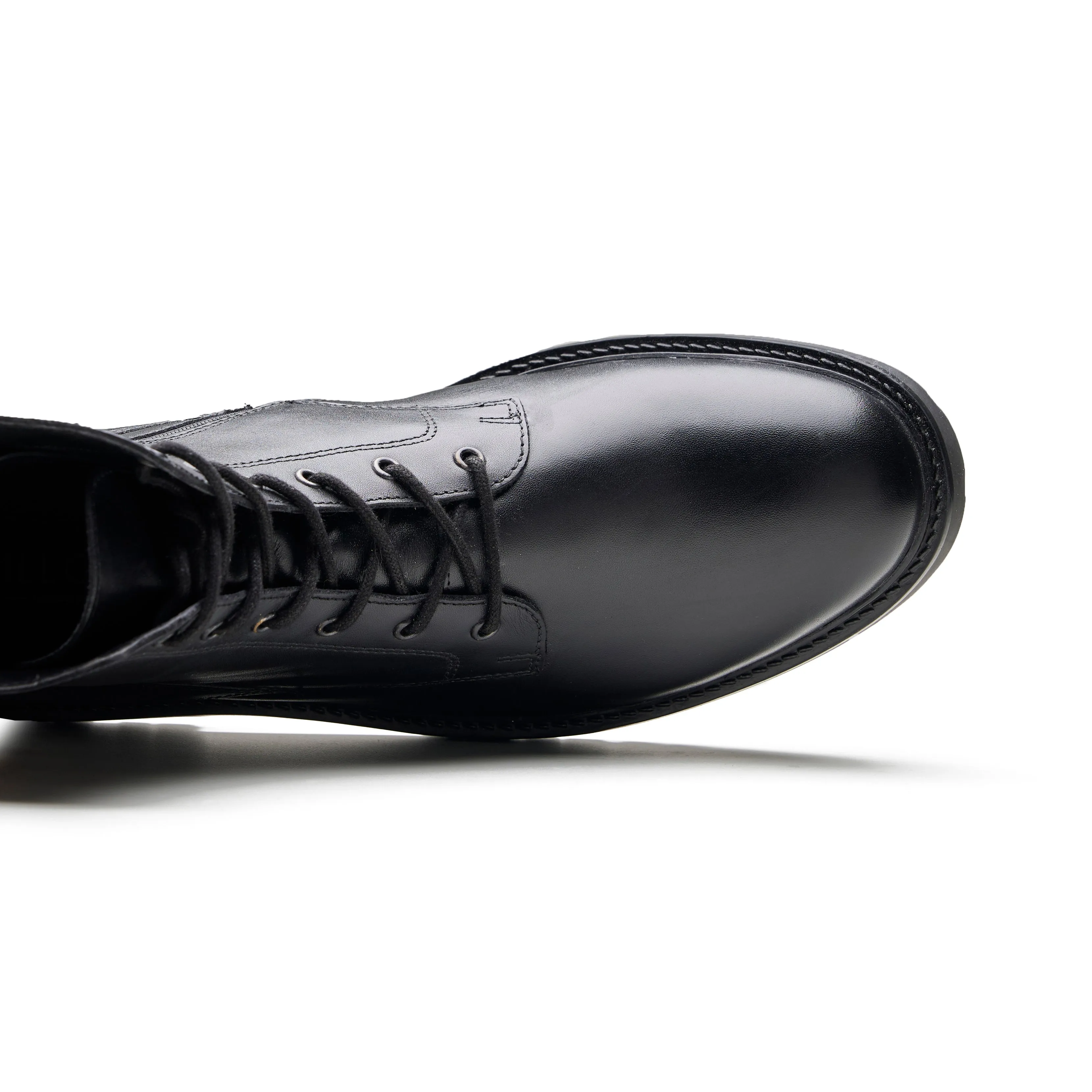 Rocco Leather Combat Boot