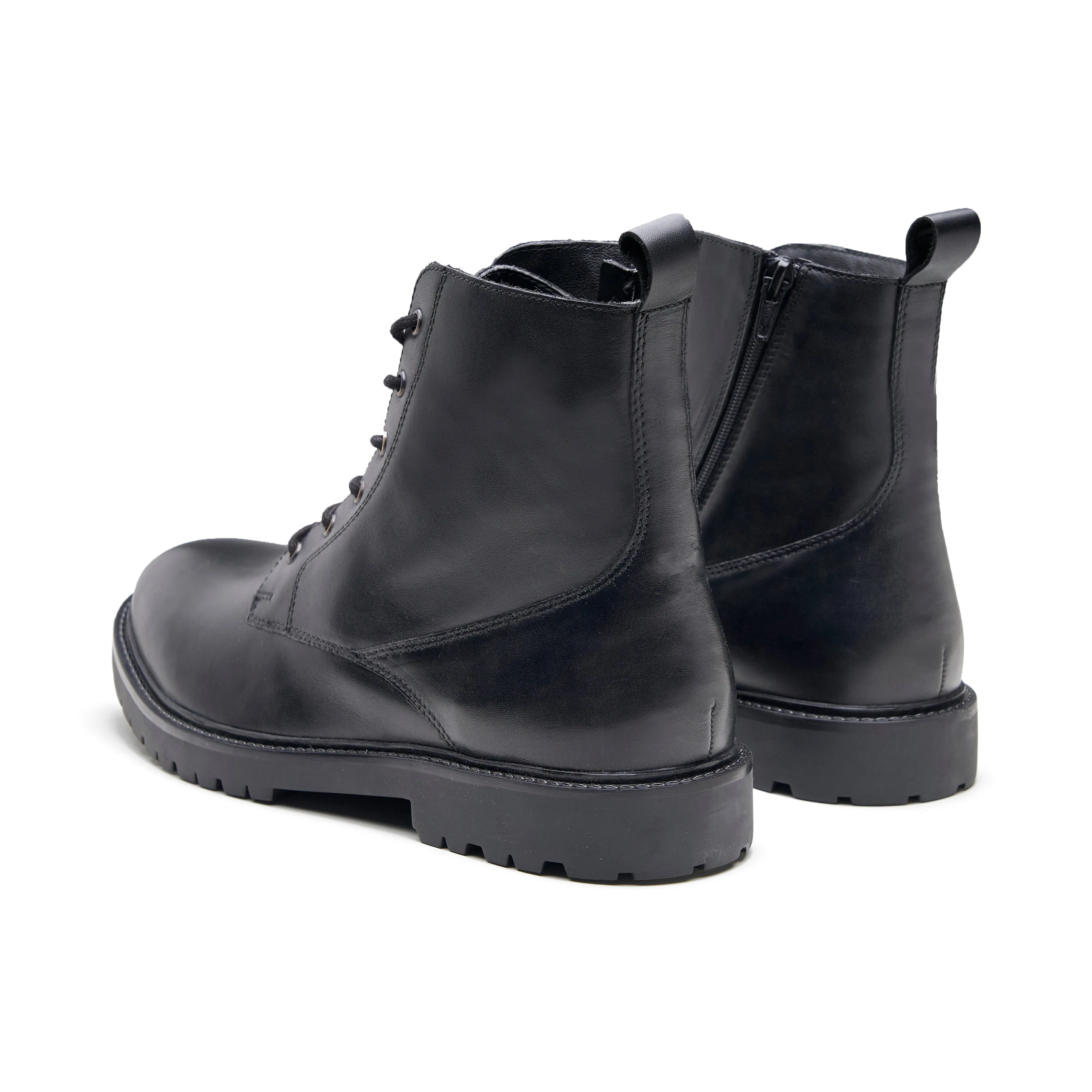 Rocco Leather Combat Boot