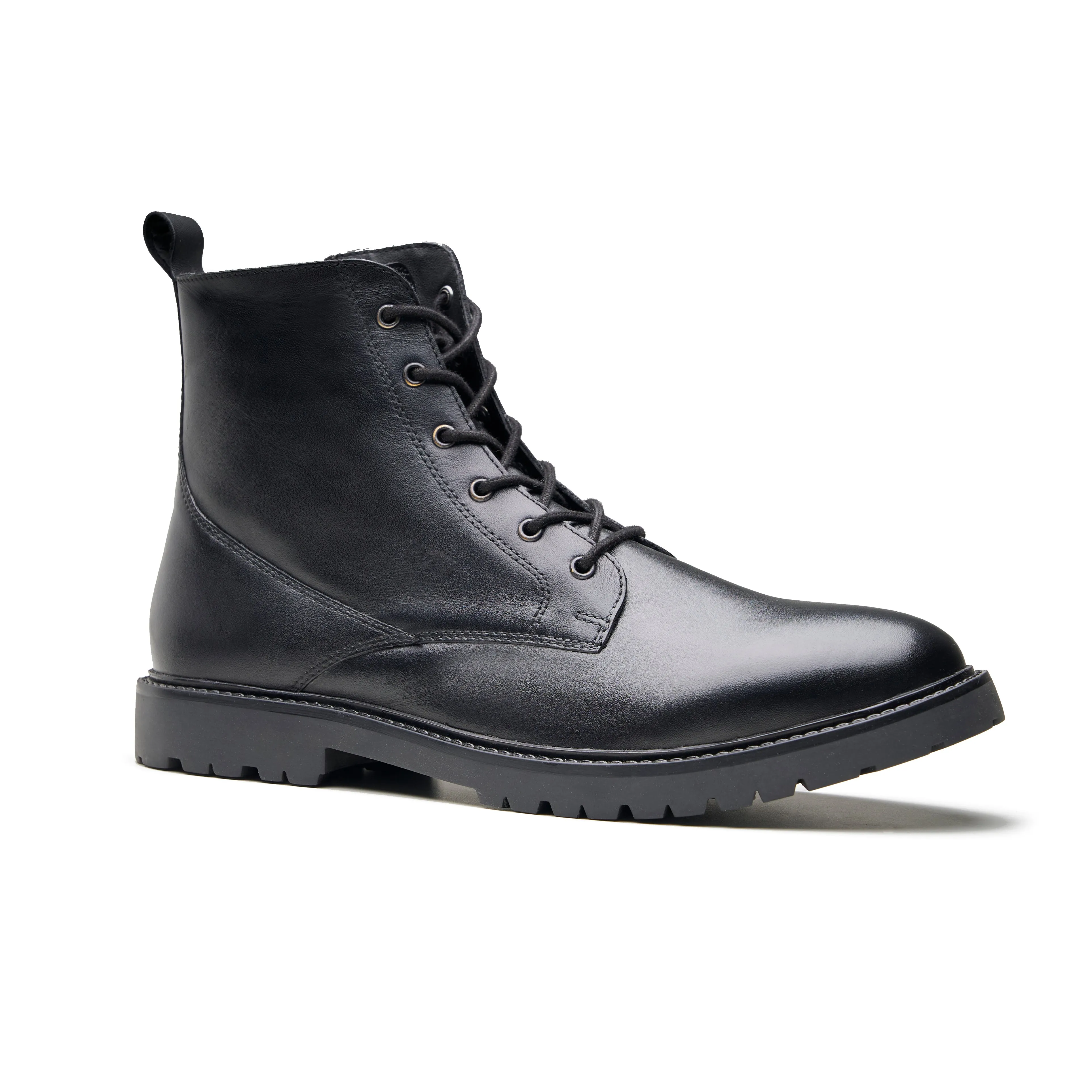 Rocco Leather Combat Boot