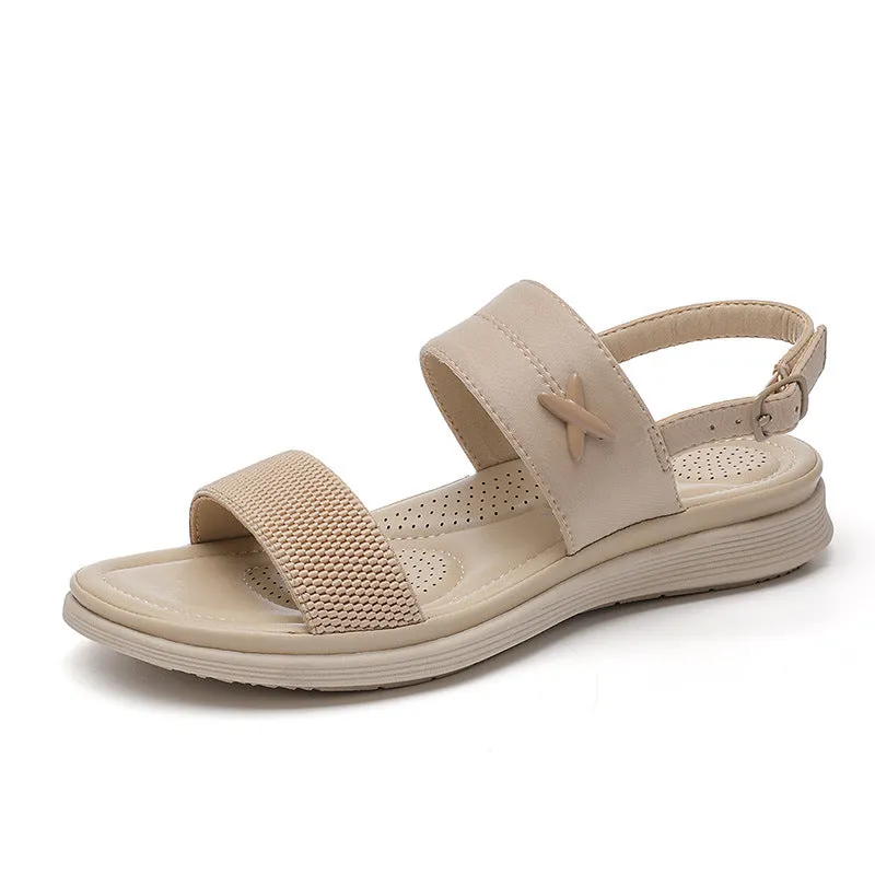 SIKETU | Lightweight Flat Comfy Walking Sandals for Ladies