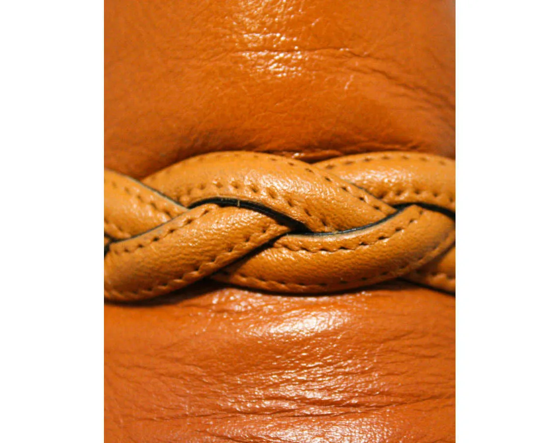 Size 7 1960s Shoes - Caramel Leather Loafers - 60s Shoes - Nice Quality - Hipster 60s - Loafer Style - Unworn 60's Deadstock - 44153-4