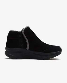 SKECHERS D'LUX WALKER CASUAL COZY - BLACK SKECHERS D'LUX WALKER CASUAL COZY - BLACK