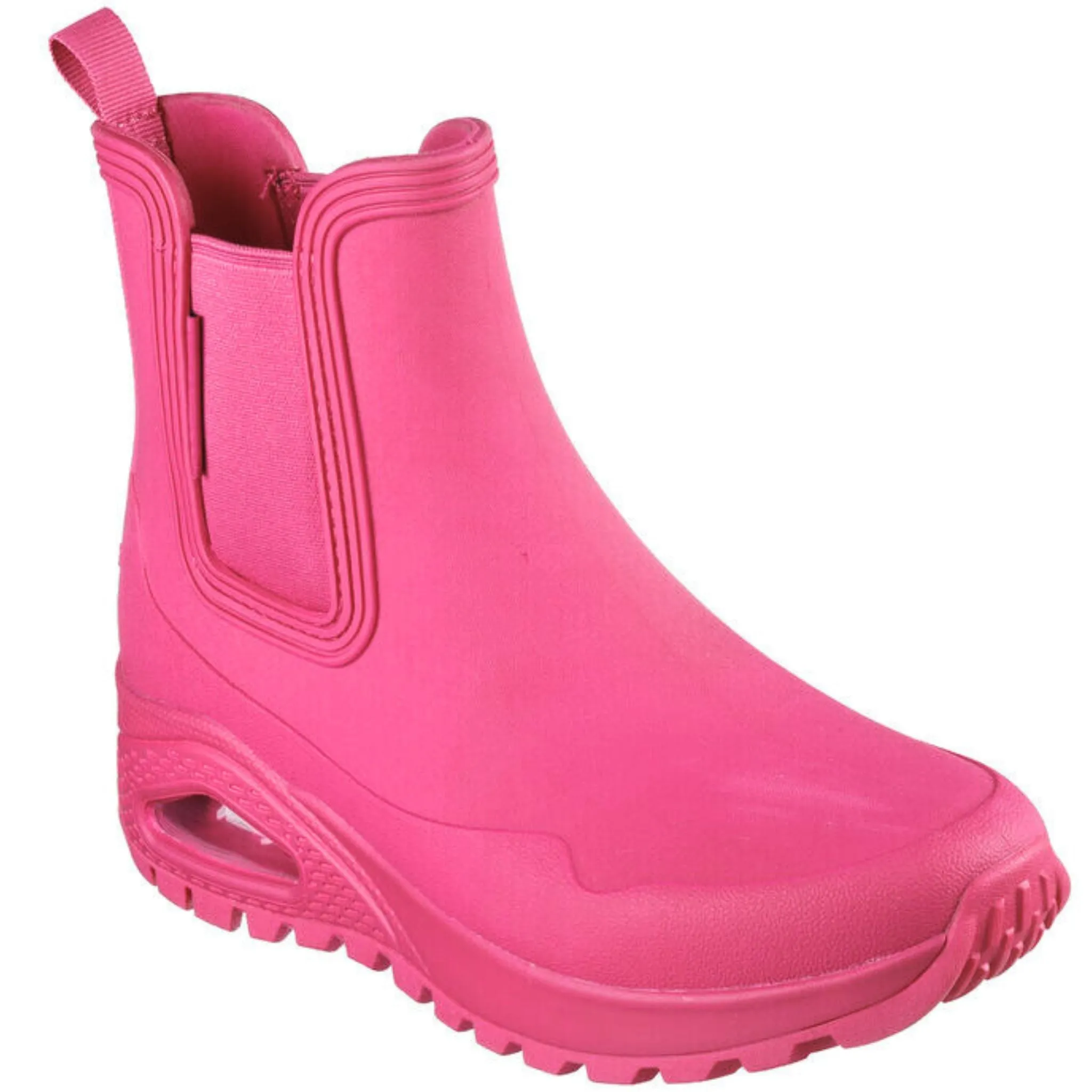 Skechers Women's 177183 Uno Rugged-Dancing N The Rain Magenta Casual Boots