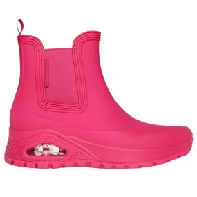 Skechers Women's 177183 Uno Rugged-Dancing N The Rain Magenta Casual Boots