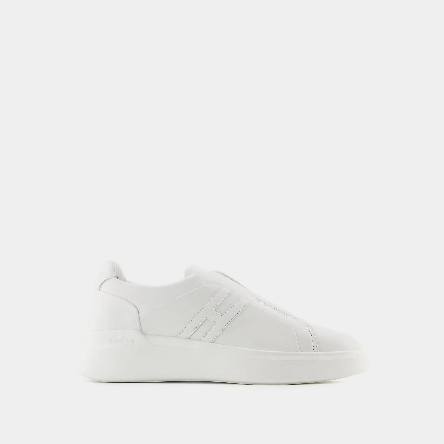 Sneakers H580 Slip On - Hogan - Cuir - Noir/Blanc