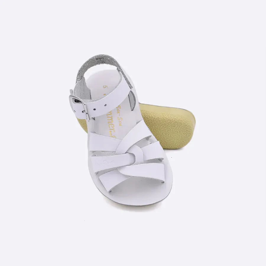 Swimmer Salt Water Sandals - White