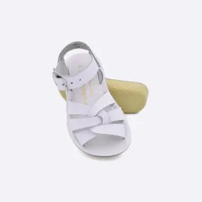 Swimmer Salt Water Sandals - White