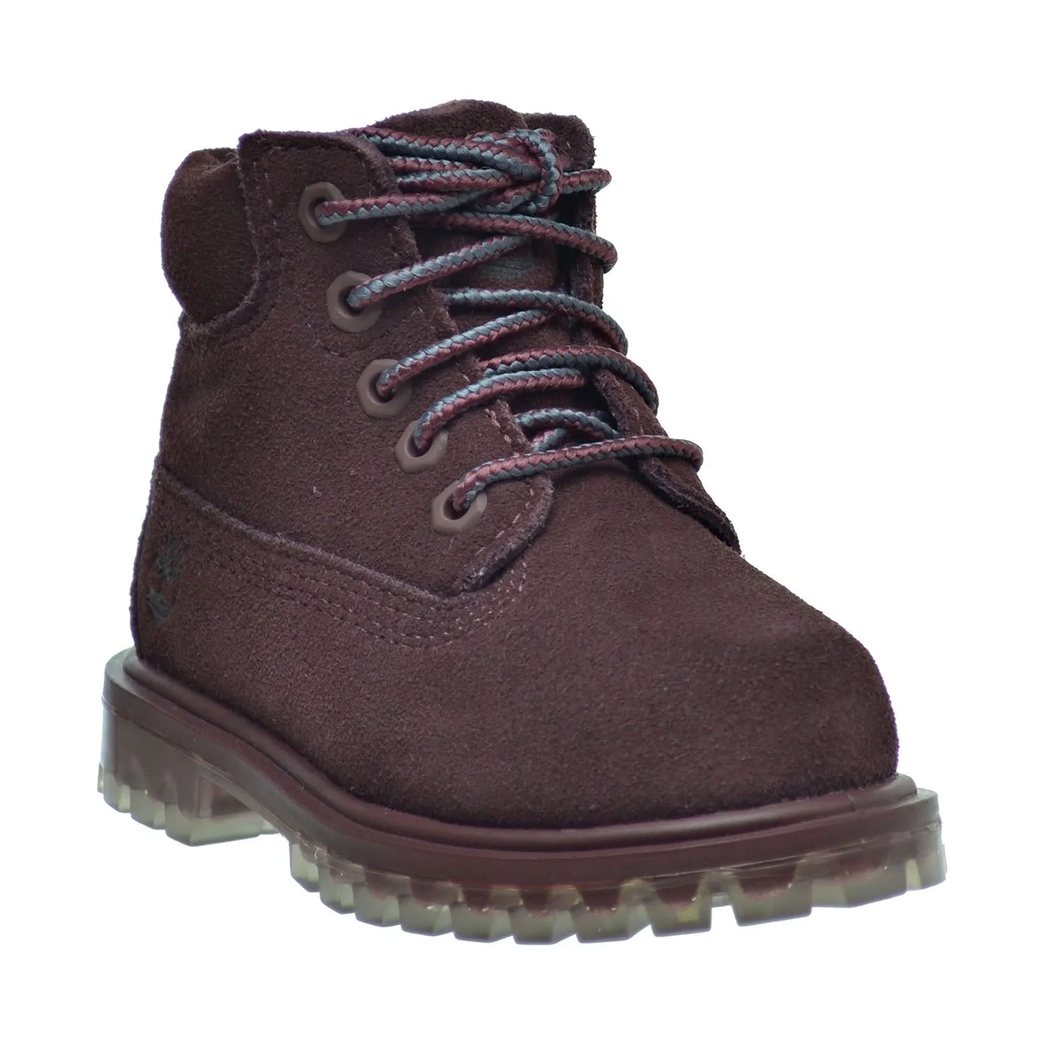 Timberland 6 Inch TPU Outsole Waterproof Suede Premium Toddler Boots Dark Red