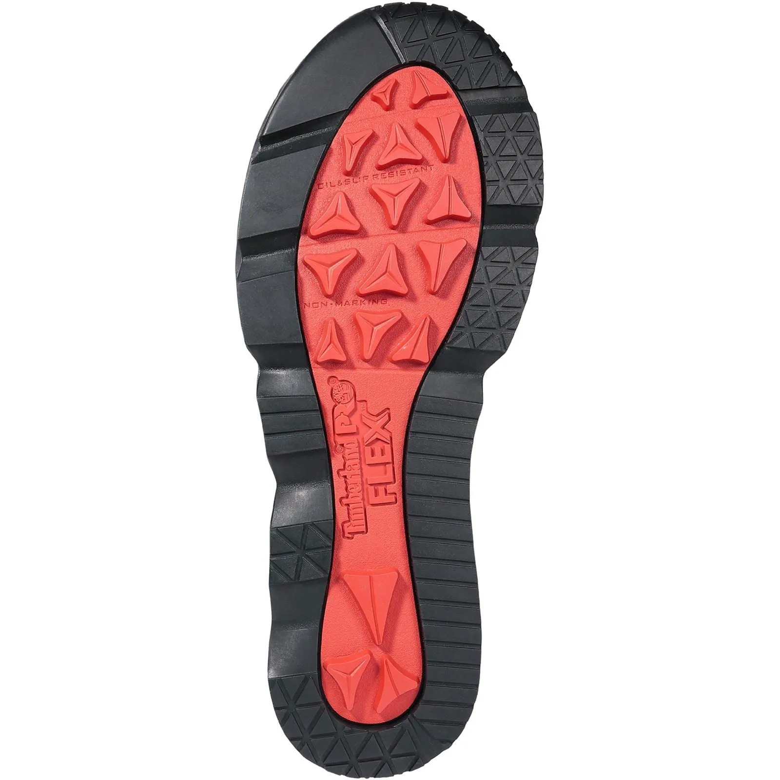 Timberland Pro Morphix 6" Leather Black/Red Safety Boots